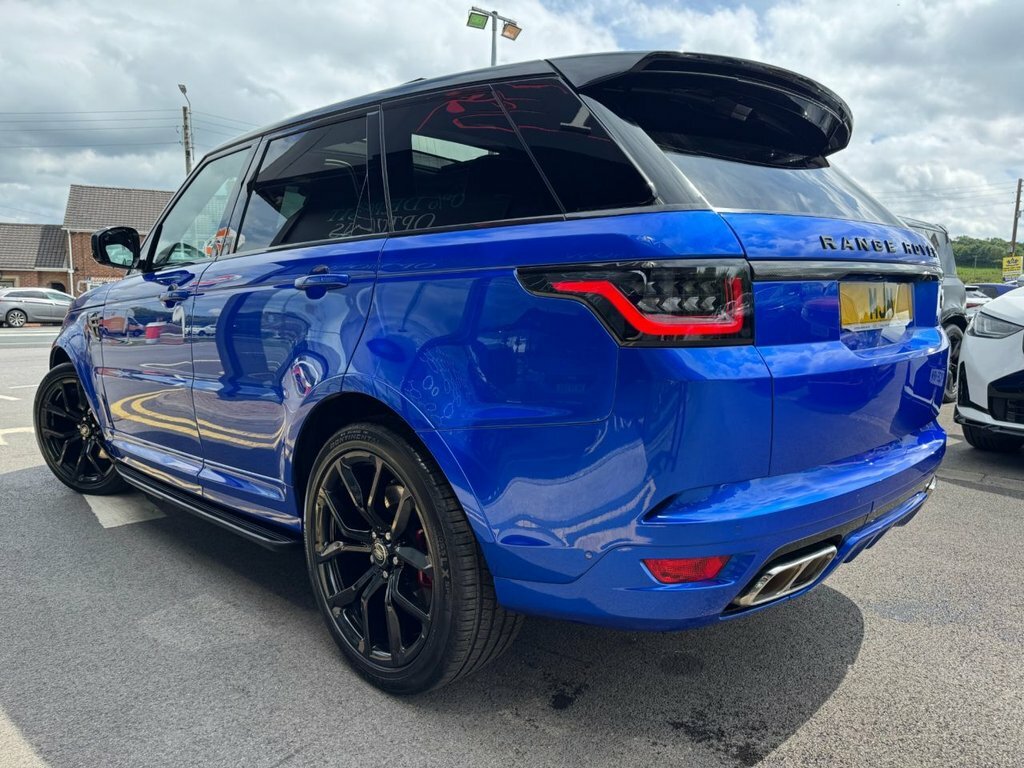 Land Rover Range Rover Sport 2022 5.0 P575 V8 Svr Carbon Edition Suv LS22OVL Blue #2