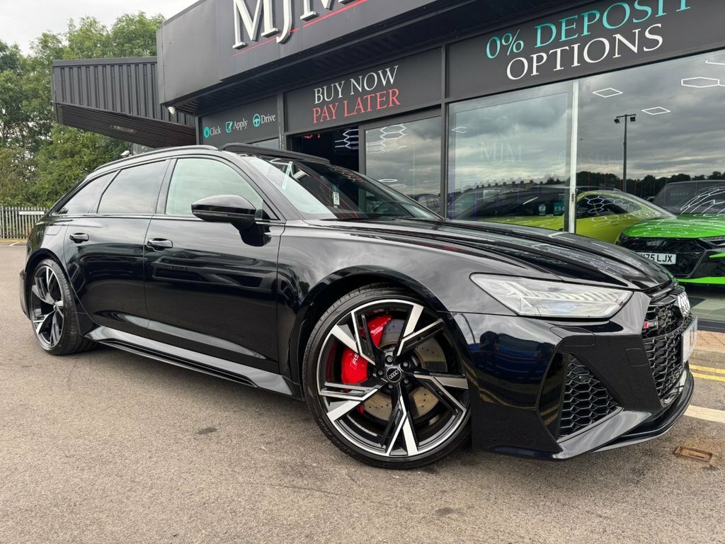 Audi RS6 Avant 2020 4.0 Tfsi V8 Launch Edition Estate Black