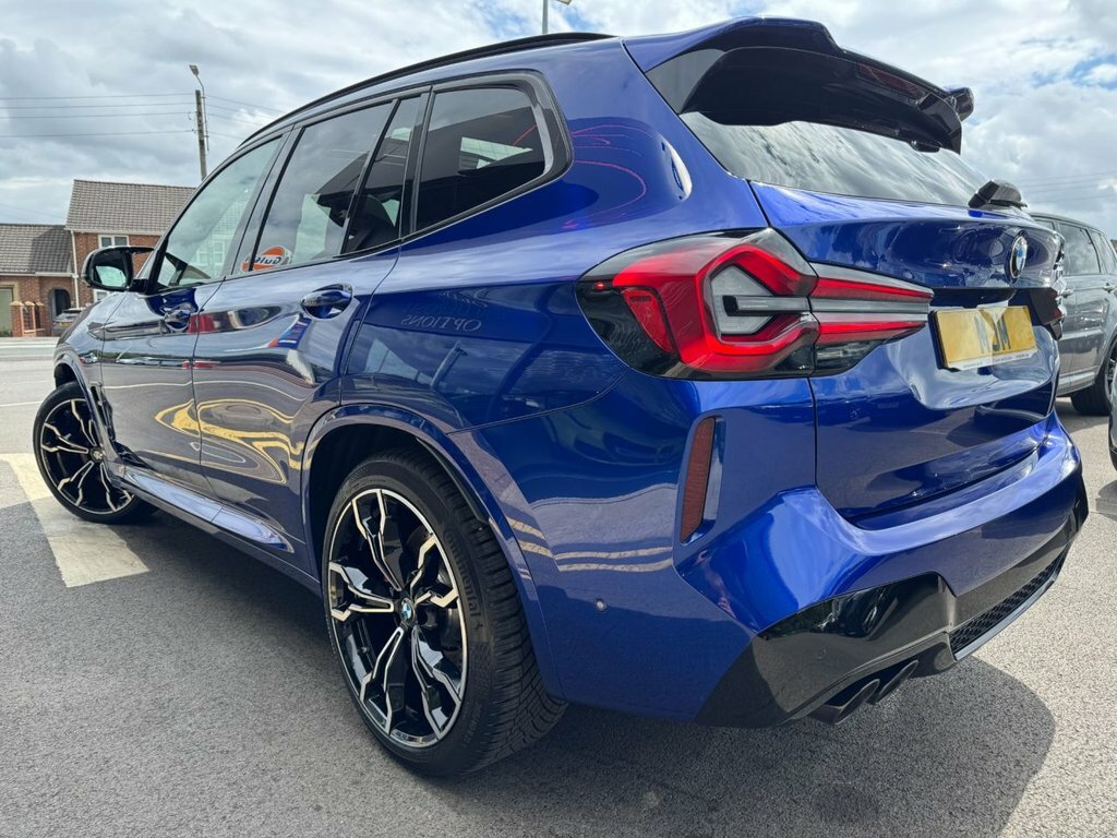 BMW X3 M 2024 3.0I Competition Suv Xdrive E YH24TPW Blue #2
