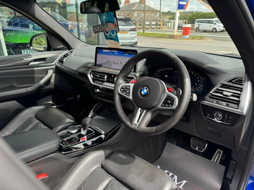 BMW X3 M 2024 3.0I Competition Suv Xdrive E YH24TPW Blue #4
