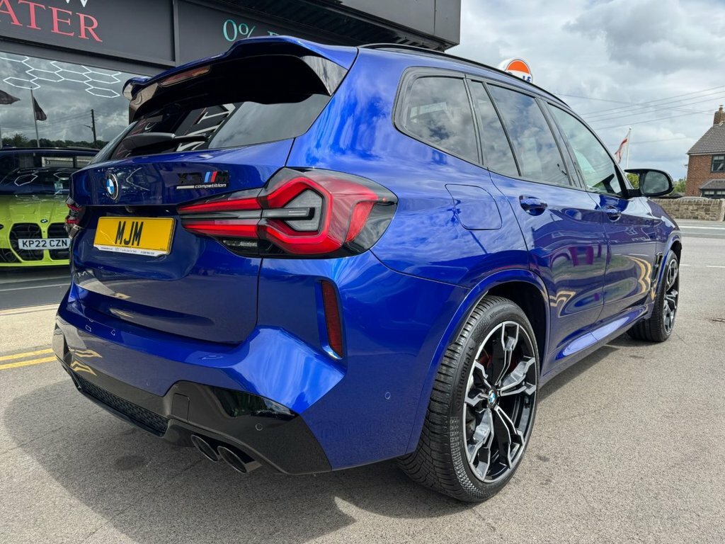 BMW X3 M 2024 3.0I Competition Suv Xdrive E YH24TPW Blue #6