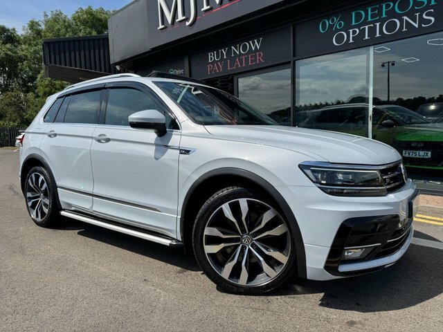 Volkswagen Tiguan 2018 2.0 Tdi R-line Suv Dsg 4Motion Eur Silver