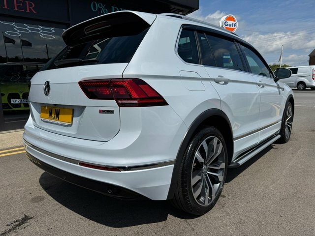 Volkswagen Tiguan 2018 2.0 Tdi R-line Suv Dsg 4Motion Eur Silver #6