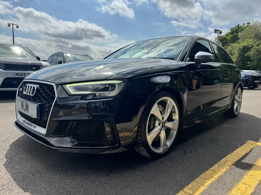 Audi RS3 Rs 3 Sportback Tfsi Quattro Black #7