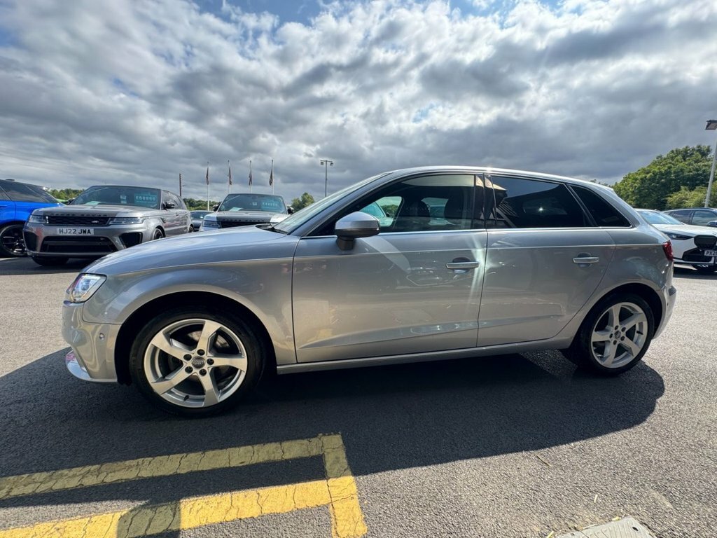 Audi A3 1.4 Tfsi Cod Sport Sportback Euro 6 Ss Silver #11