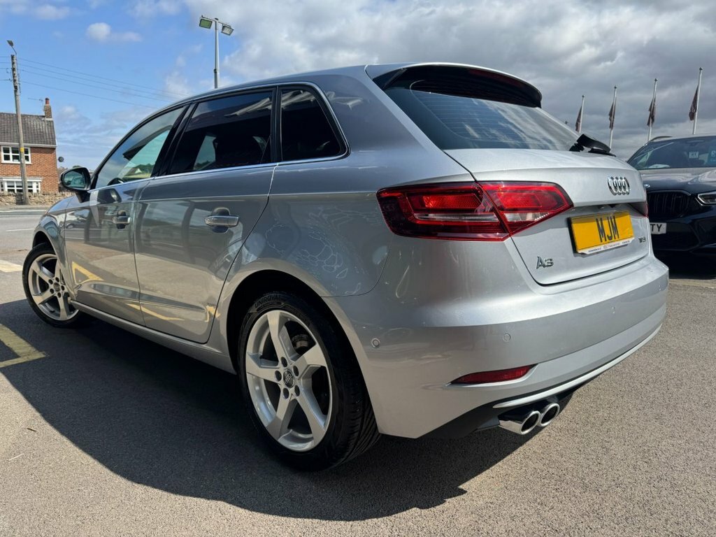 Audi A3 1.4 Tfsi Cod Sport Sportback Euro 6 Ss Silver #2