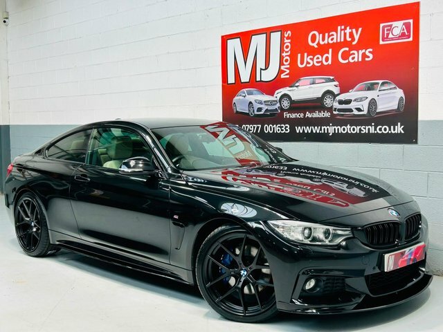 BMW 4 Series 420D M Sport Black #3