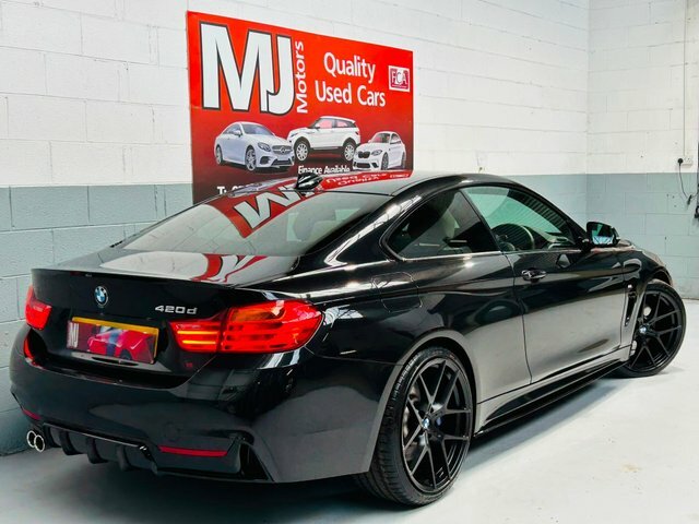 BMW 4 Series 420D M Sport Black #5