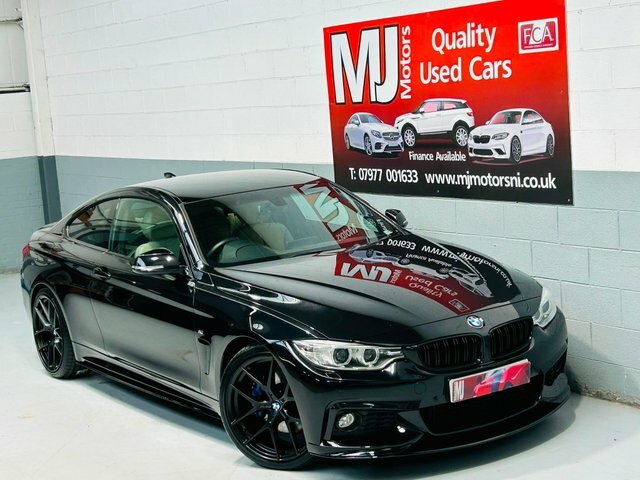 BMW 4 Series 420D M Sport Black #2