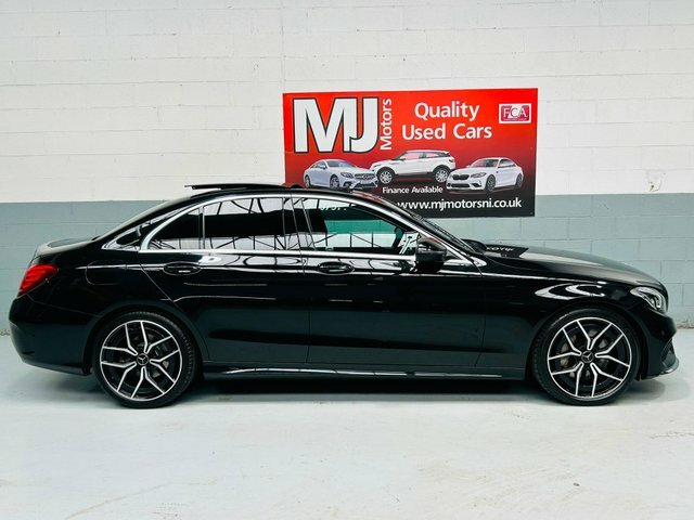 Mercedes-Benz C Class C250d Amg Line G-tronic Black #4