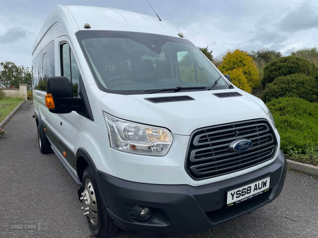 Ford Transit Custom 2.2 Tdci 125Ps H3 18 Seater Trend White #6