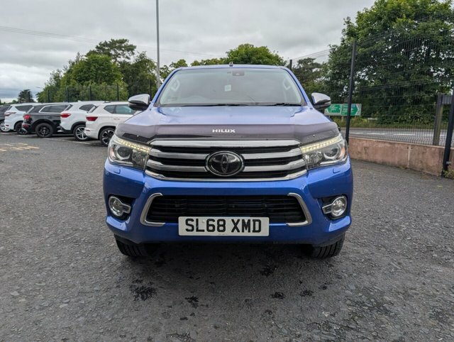 Toyota HILUX 2.4 D-4d Invincible X Pickup Double Cab SL68XMD Blue #3