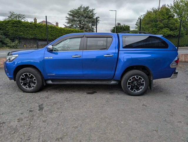 Toyota HILUX 2.4 D-4d Invincible X Pickup Double Cab SL68XMD Blue #5