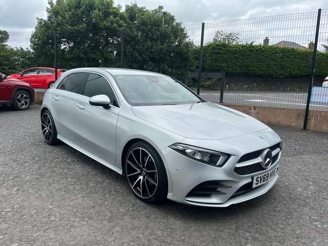 Mercedes-Benz A Class 1.3 A200 Amg Line Executive Hatchback SV69HVE Silver #2