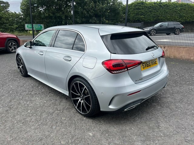 Mercedes-Benz A Class 1.3 A200 Amg Line Executive Hatchback SV69HVE Silver #6