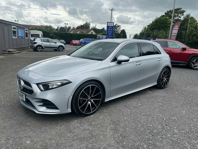 Mercedes-Benz A Class 1.3 A200 Amg Line Executive Hatchback SV69HVE Silver #4