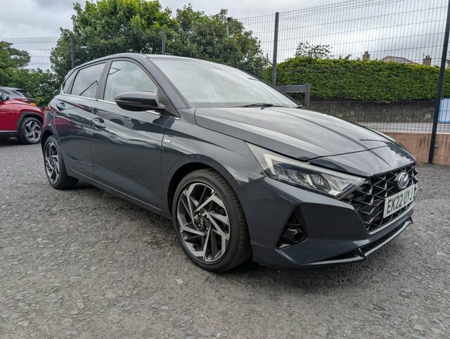 Hyundai I20 1.0 T-gdi Mhev Premium Hatchback Hybrid EK22UYJ Grey #2