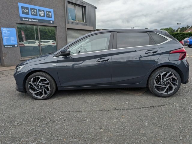 Hyundai I20 1.0 T-gdi Mhev Premium Hatchback Hybrid EK22UYJ Grey #5
