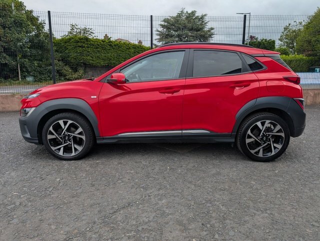 Hyundai Kona 1.0 T-gdi Mhev Premium Suv Hybrid Manua OV71FZW Red #5