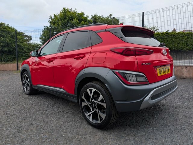 Hyundai Kona 1.0 T-gdi Mhev Premium Suv Hybrid Manua OV71FZW Red #6