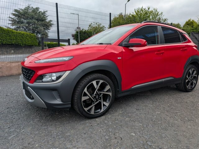 Hyundai Kona 1.0 T-gdi Mhev Premium Suv Hybrid Manua OV71FZW Red #4