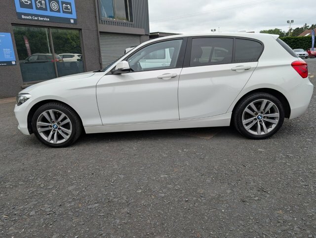BMW 1 Series 2.0 120D Sport Hatchback Euro 6 S YB18EPE White #5