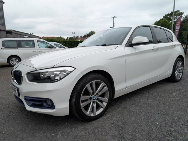 BMW 1 Series 2.0 120D Sport Hatchback Euro 6 S YB18EPE White #4