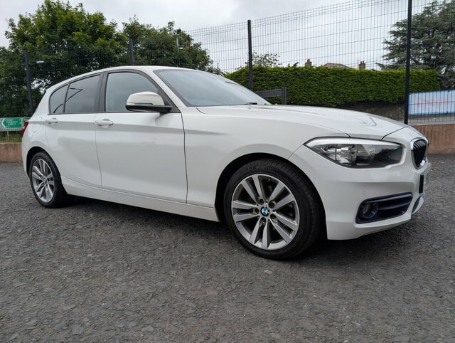 BMW 1 Series 2.0 120D Sport Hatchback Euro 6 S YB18EPE White #2