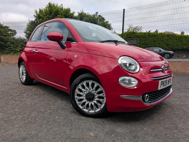 Fiat 500 1.2 Lounge Hatchback Euro 6 S S Red