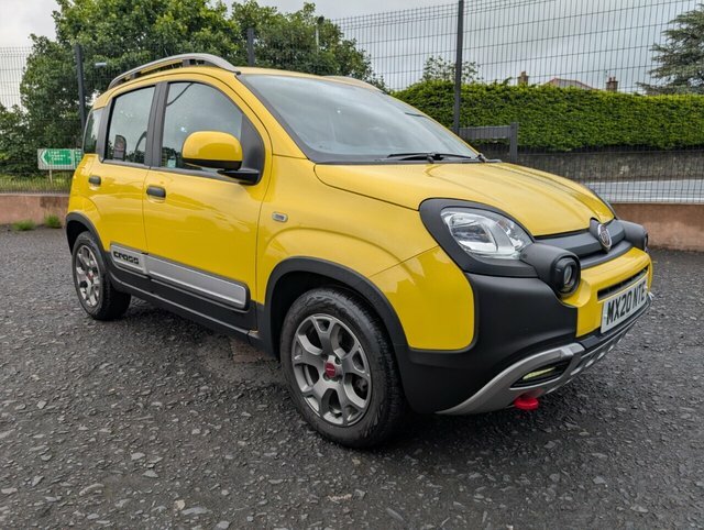 Fiat Panda 1.2 City Cross Hatchback Euro 6 MX20NTE Yellow #2