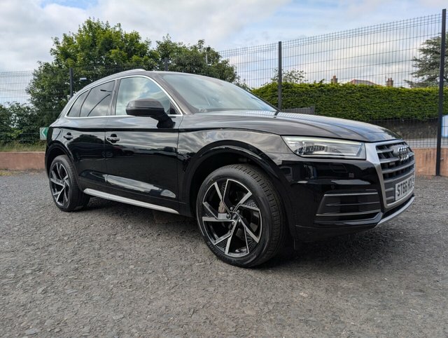 Audi Q5 2.0 Tdi 40 Sport Suv S Tronic Quattro E ST68HCU Black #2