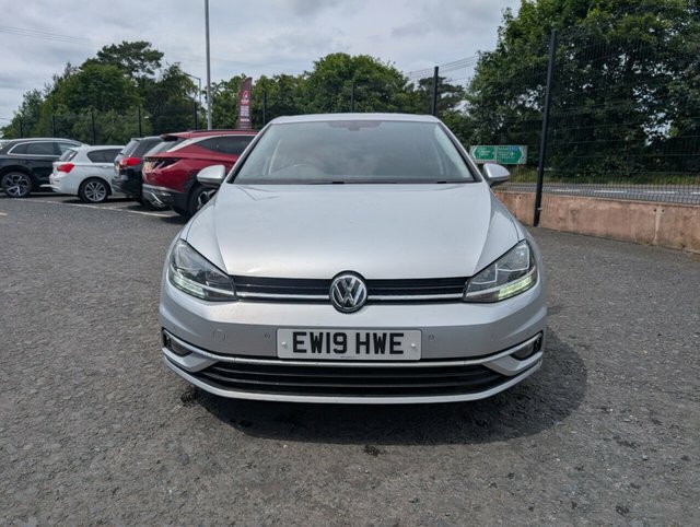 Volkswagen Golf 1.6 Tdi Gt Hatchback Dsg Euro 6 S S EW19HWE Silver #3