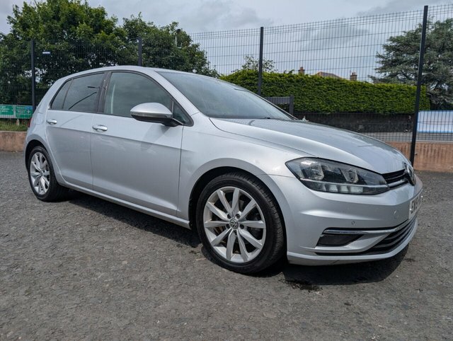Volkswagen Golf 1.6 Tdi Gt Hatchback Dsg Euro 6 S S EW19HWE Silver #2