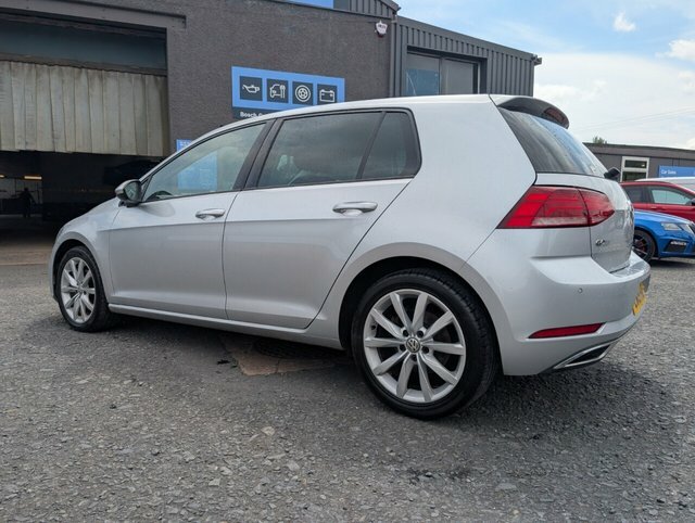 Volkswagen Golf 1.6 Tdi Gt Hatchback Dsg Euro 6 S S EW19HWE Silver #6