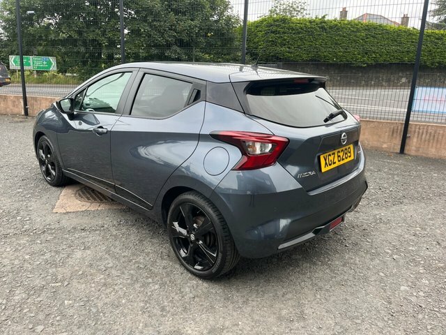 Nissan Micra 1.0 Ig-t N-sport Hatchback Euro XGZ6289 Grey #6