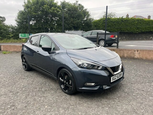 Nissan Micra 1.0 Ig-t N-sport Hatchback Euro XGZ6289 Grey #2