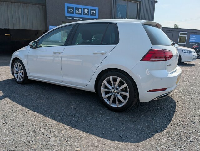 Volkswagen Golf 1.5 Tsi Evo Gt Hatchback Dsg Euro 6 S KX18VDZ White #6