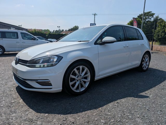 Volkswagen Golf 1.5 Tsi Evo Gt Hatchback Dsg Euro 6 S KX18VDZ White #4