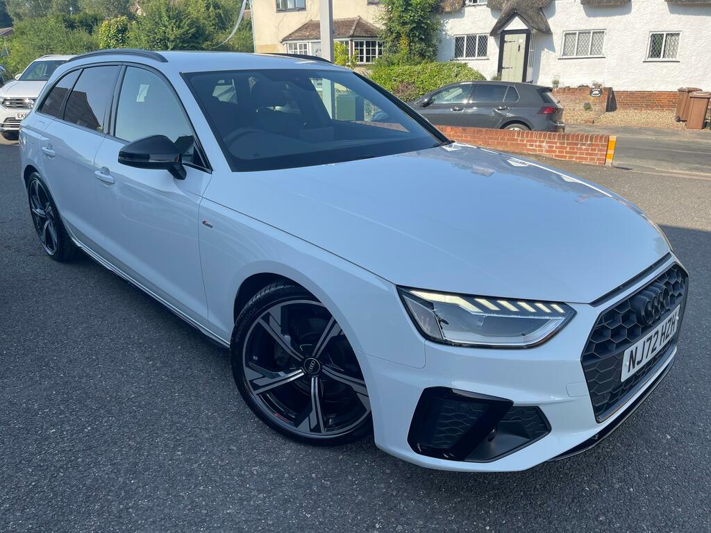 Audi A4 Avant 2.0 Tdi 35 Black Edition Estate S Troni White
