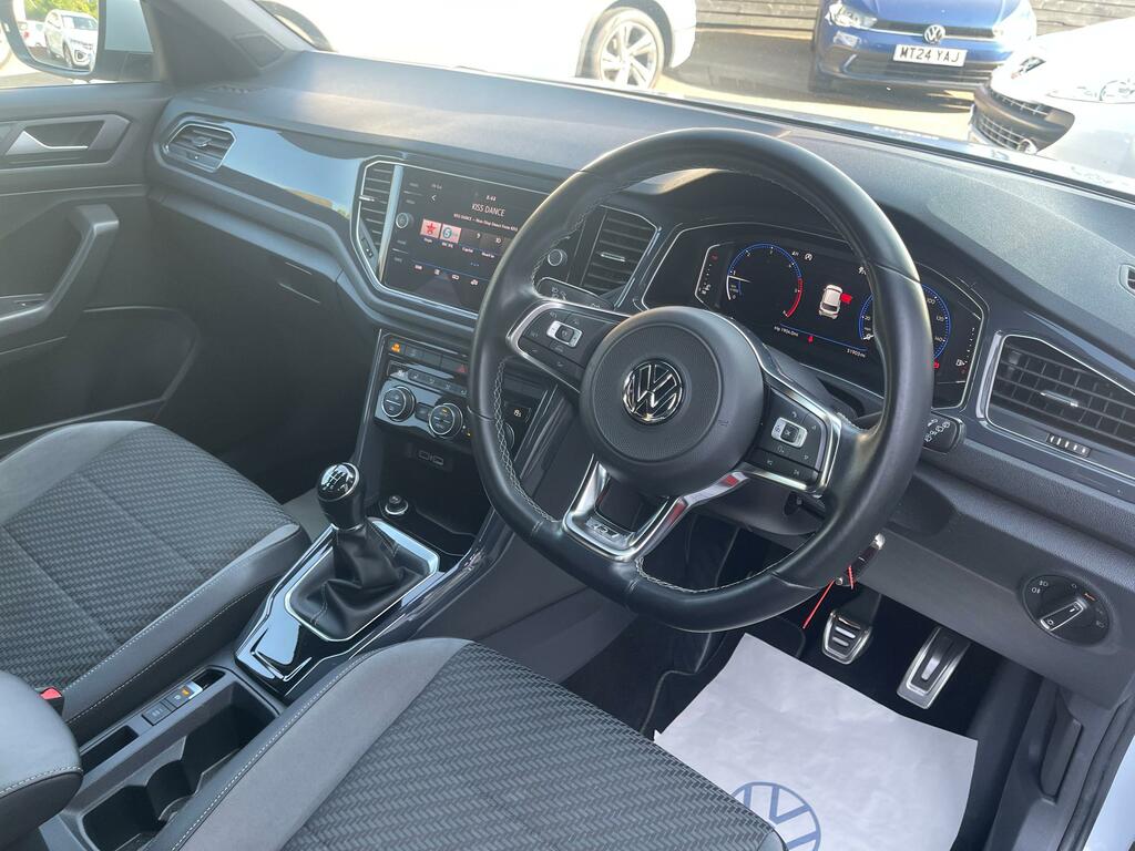 Volkswagen T-Roc 1.6 Tdi R-line Suv Euro 6 Ss EK68TXP White #4