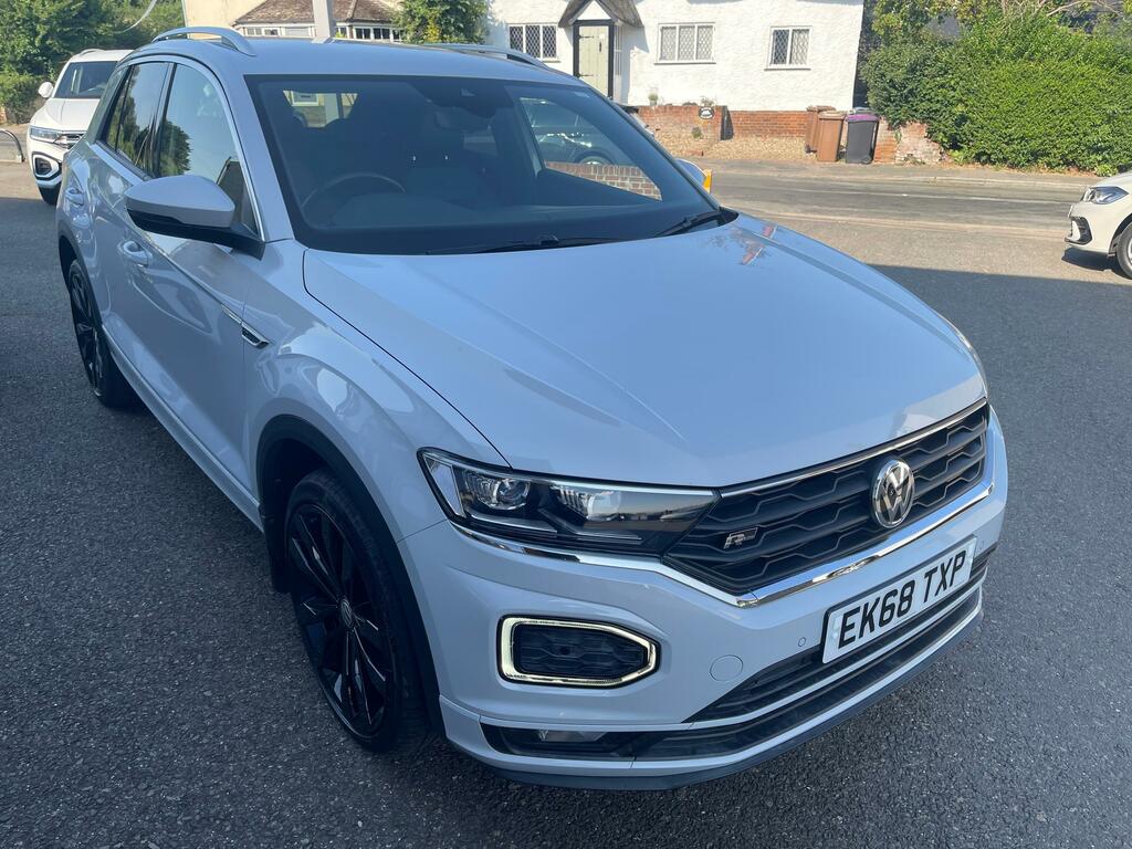 Volkswagen T-Roc 1.6 Tdi R-line Suv Euro 6 Ss EK68TXP White #5
