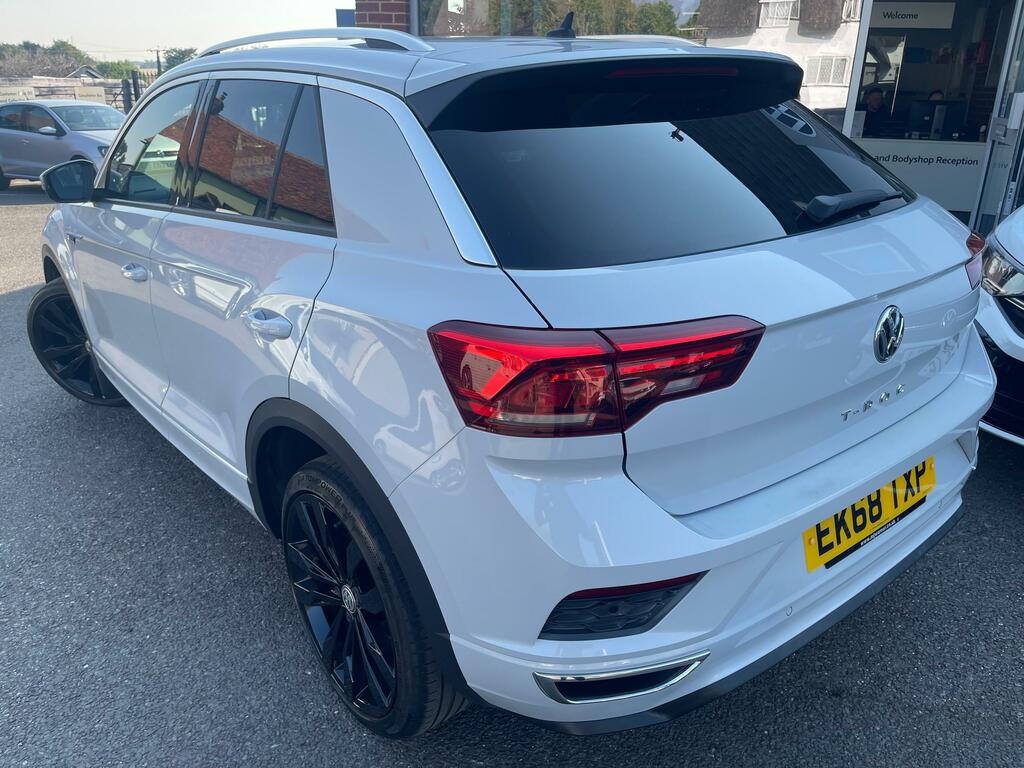 Volkswagen T-Roc 1.6 Tdi R-line Suv Euro 6 Ss EK68TXP White #2