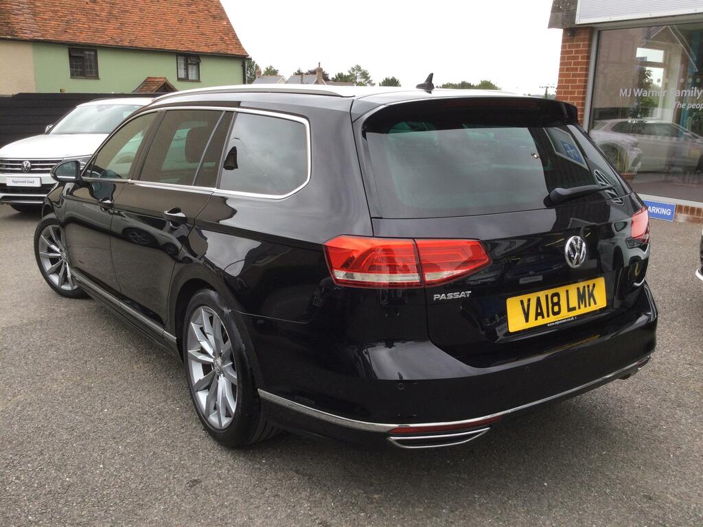 Volkswagen Passat 1.4 Tsi R-line Estate Euro 6 S VA18LMK Black #2