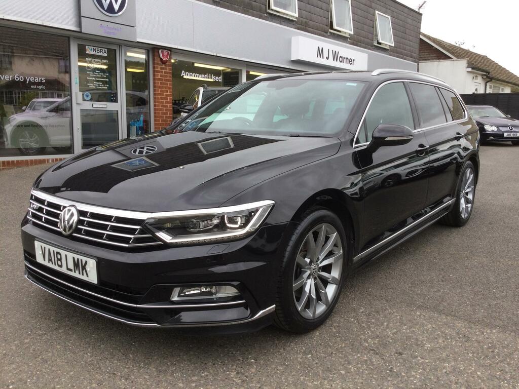 Volkswagen Passat 1.4 Tsi R-line Estate Euro 6 S VA18LMK Black #3