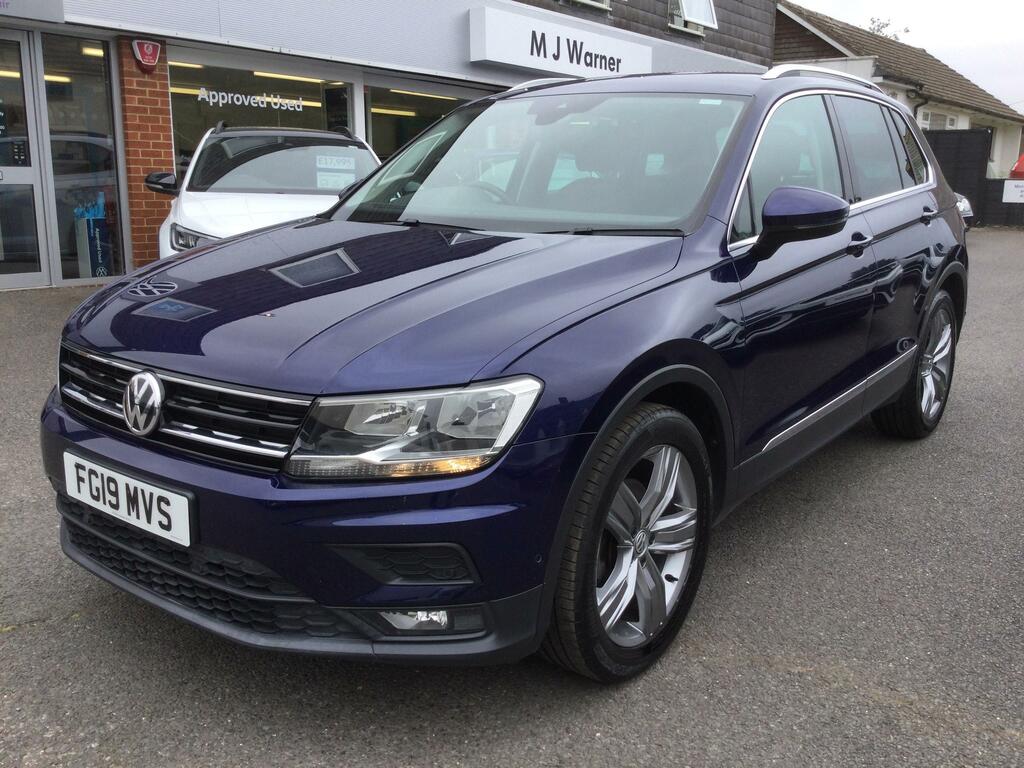 Volkswagen Tiguan 2.0 Tdi Match Suv Dsg Euro 6 Ss 150 FG19MVS Blue #3