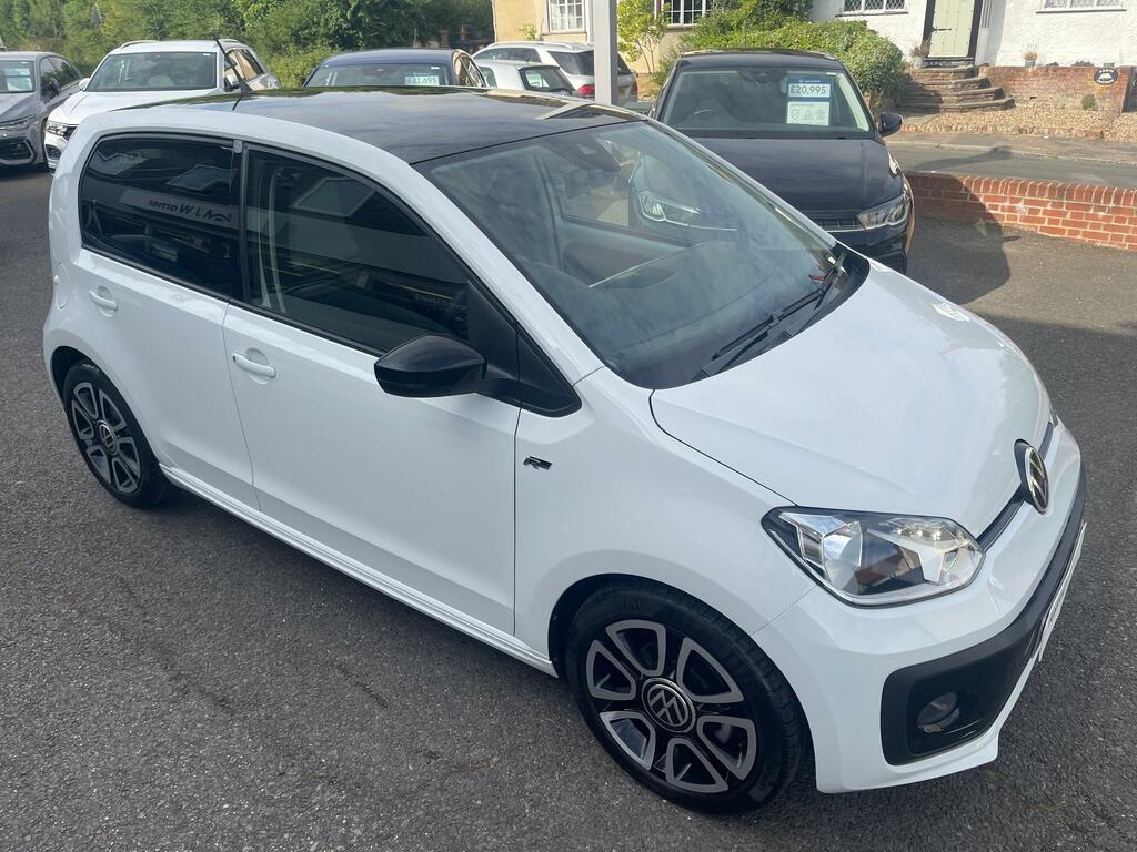 Volkswagen Up 1.0 R-line Hatchback Euro 6 Ss White #3