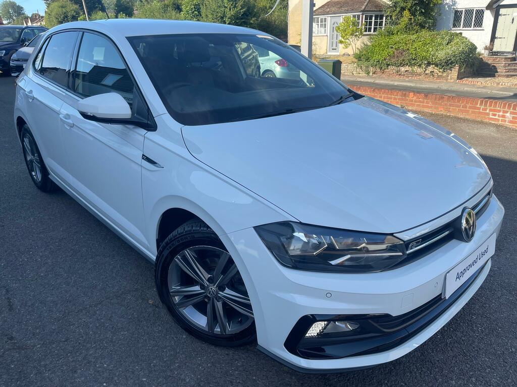 Volkswagen Polo 1.0 Tsi Gpf R-line Hatchback Eur KM20OYN White