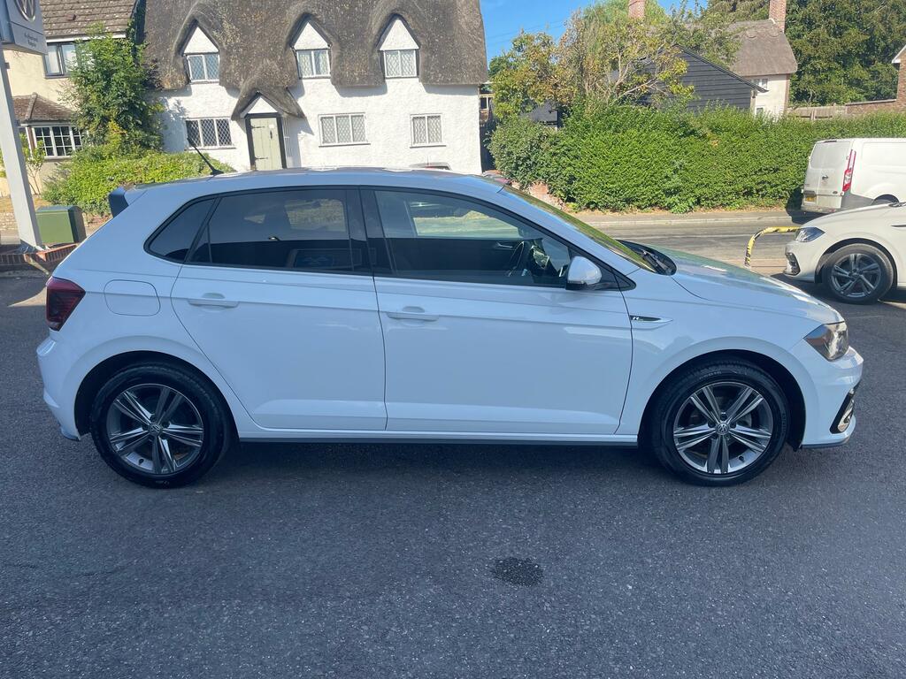 Volkswagen Polo 1.0 Tsi Gpf R-line Hatchback Eur KM20OYN White #5