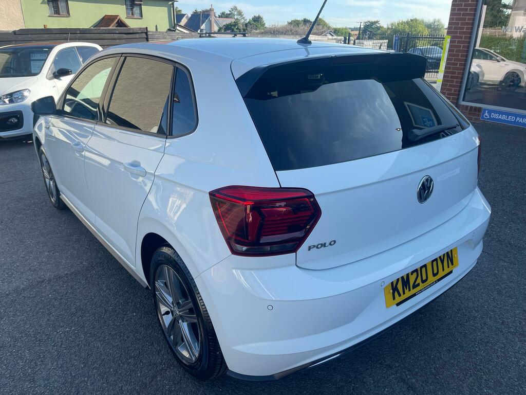 Volkswagen Polo 1.0 Tsi Gpf R-line Hatchback Eur KM20OYN White #4