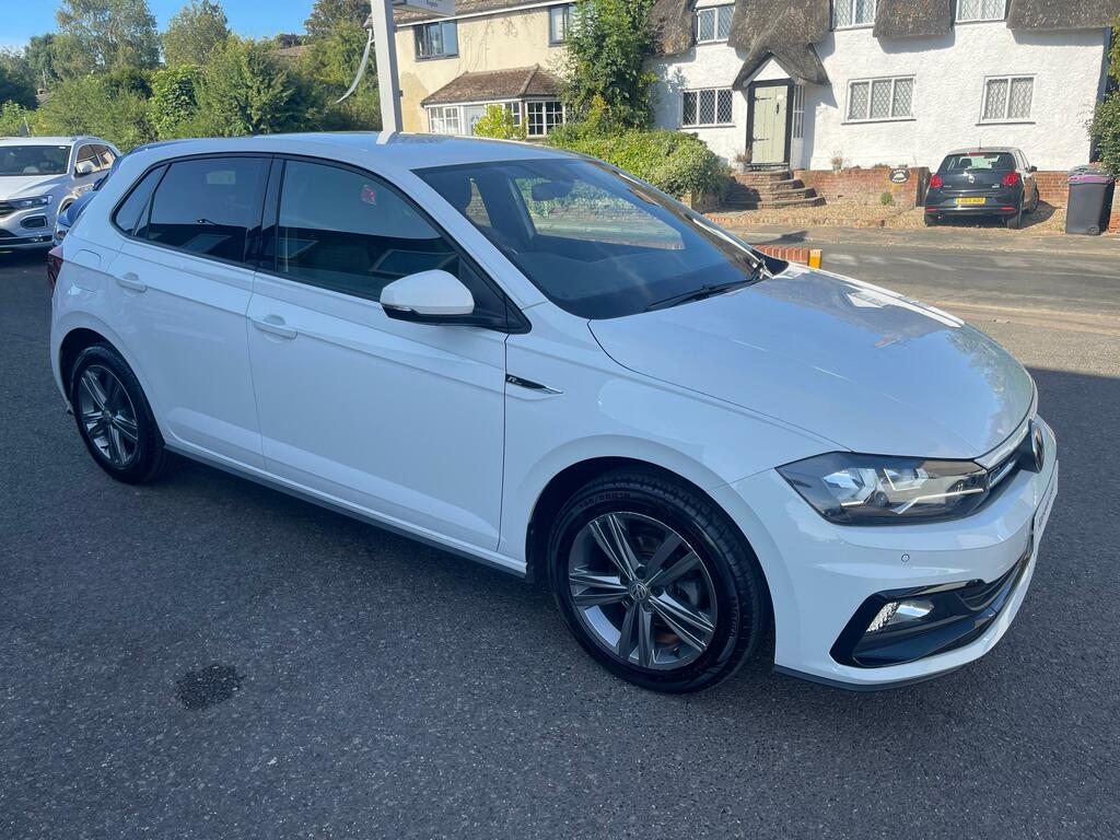Volkswagen Polo 1.0 Tsi Gpf R-line Hatchback Eur KM20OYN White #3